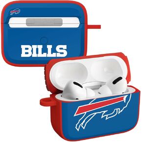GAME TIME Buffalo Bills HDX Case Cover Compatible with Apple AirPods Pro 1 & 2 (Classic)