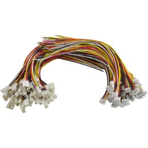 XINGYHENG 80Pcs(40Pairs) 2.0mm 4PIN Female Male Connecting Plug with 15cm Terminal Connector Wire Cable for Light Strip 5.9’’ Compatible with JST PH