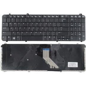 Keyboard Replacement Compatible with HP Pavilion dv6-1000 DV6-1100 dv6-1200 DV6-1300 DV6-2000 DV6-2100 DV6Z-1100 DV6T-1200 DV6T-2000 DV6Z-2000 Series Laptop Black US Layout