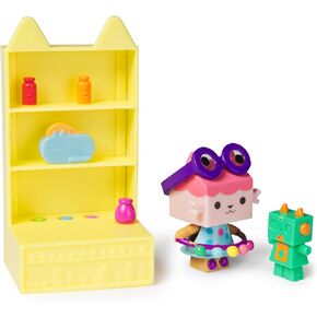Gabby's Dollhouse, Celebration Series Mercat Bobble Figure with Dollhouse Furniture and Accessories, Kids Toys for Girls & Boys Ages 3 and Up