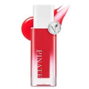 Natural Bloom Korean Lip Oil Serum 0.14 fl oz | Moisturizing Lip Booster Plumping Oil Tint Serum Enriched w/Camellia & Safflower Oils | Non-Irritating Color Changing Lip Oil (Pink Muhly)