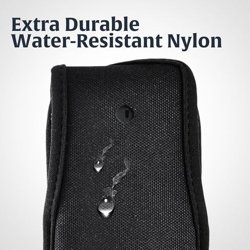 Turtleback Fitted Flip Phone Premium Case Designed for LG Exalt LTE VN220 4G – Heavy-Duty Black Leather Phone Holster with Ratcheting, Removable Plastic Belt Clip in Kuwait