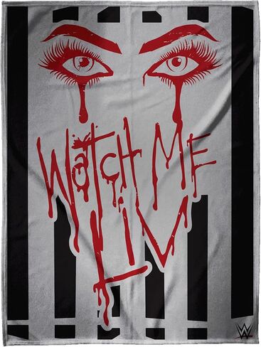 Sleep Squad WWE Hollywood Hogan 60" x 80" Raschel Plush Blanket – Wrestling Legend Super-Soft Throw in Kuwait