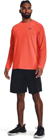 Under Armour Men's Tech 2.0 Long-Sleeve T-Shirt , (464) Water / / Black , 3X-Large in Saudi Arabia