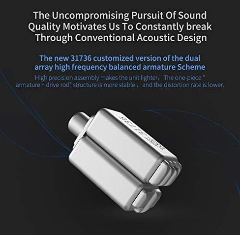 Kinboofi KZ AS16 in Ear Monitor Earphone Pure 8 Balanced Armature Drivers Per Side, KZ Stage Monitor Earphone High Fidelity Earbuds Headphone(with Mic,Black)… in Saudi Arabia