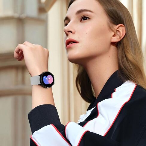 AK for Samsung Galaxy Watch 7 Band 40mm 44mm / Galaxy Watch FE Bands 40mm, 20mm Soft Silicone No Gap Sport Band Adjustable Replacement Strap for Galaxy Watch 7 Band Women Men in Kuwait