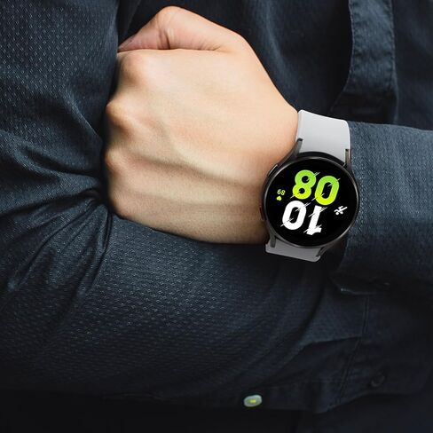 AK for Samsung Galaxy Watch 7 Band 40mm 44mm / Galaxy Watch FE Bands 40mm, 20mm Soft Silicone No Gap Sport Band Adjustable Replacement Strap for Galaxy Watch 7 Band Women Men in Kuwait