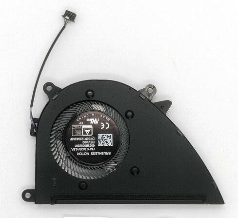 مروحة تبريد وحدة المعالجة المركزية لبطاقة الرسومات المدمجة لـ HP ProBook 470 G8 470 G9 Envy 17-CN 17-DN 17-CN0010NR 17-CP 17-CP0035CL P/N: BAPA0906R5HY005 M50402-001 FNH9 DC5V Fan in Kuwait