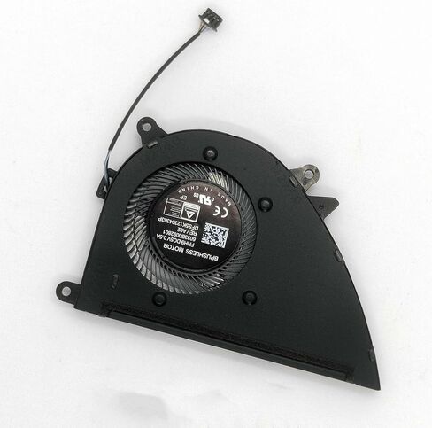 مروحة تبريد وحدة المعالجة المركزية لبطاقة الرسومات المدمجة لـ HP ProBook 470 G8 470 G9 Envy 17-CN 17-DN 17-CN0010NR 17-CP 17-CP0035CL P/N: BAPA0906R5HY005 M50402-001 FNH9 DC5V Fan in Kuwait