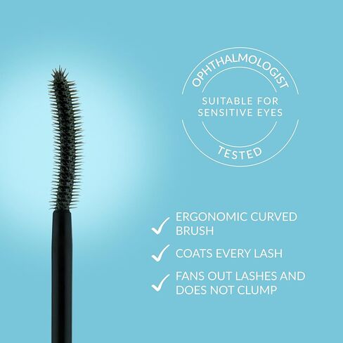 Talika Lipocils Mascara - Eyelash Growth Formula Mascara - 2-in-1 Makeup & Eyelash Care Solution - Black in Kuwait