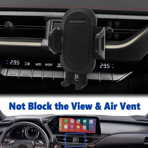 حامل هاتف السيارة 2019-2023 UX SUV [جراب سميك صديق] حامل الهاتف المحمول ودعامة الملاحة الخلوية وفتحة تهوية وإكسسوارات السيارات، جميع الهواتف in Kuwait