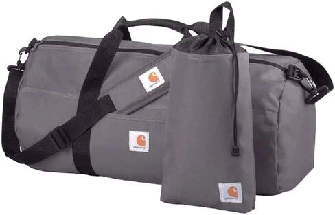Carhartt Trade Series 2-in-1 Packable Duffel with Utility Pouch, Black, Medium (21.5-Inch) in Saudi Arabia