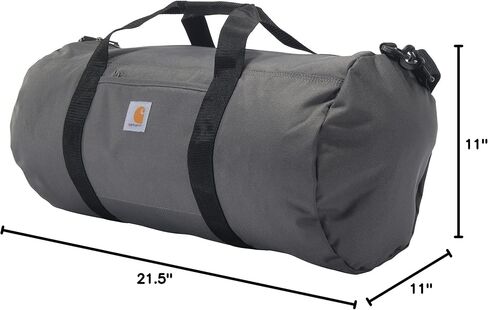 Carhartt Trade Series 2-in-1 Packable Duffel with Utility Pouch, Black, Medium (21.5-Inch) in Saudi Arabia