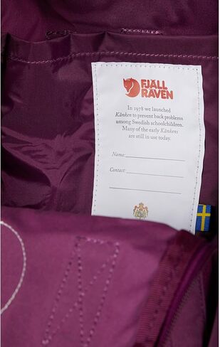 Fjallraven للجنسين Kånken Mini Blackberry مقاس واحد in Saudi Arabia