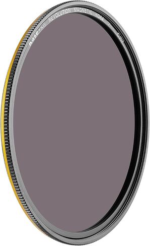 Kase KW Revolution Mega Filter Kit Magnetic Shockproof Tempered Optical Glass w Color Coded Rings inc CPL ND8 ND64 ND1000 R-MCUV Night Lens Cap & Case (49mm) in Kuwait