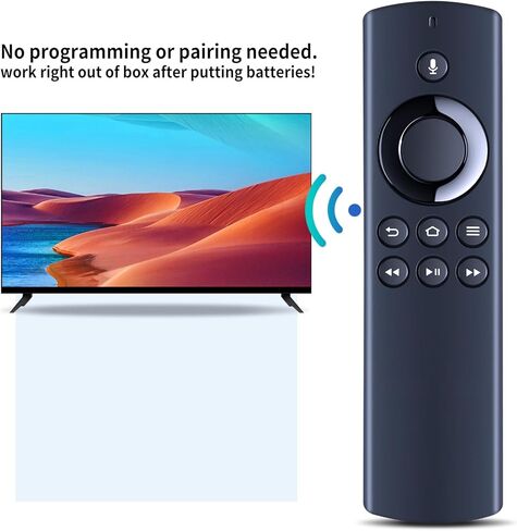 DR49WK B PE59CV استبدال جهاز التحكم عن بعد الصوتي لتلفزيون AMZ (الجيل الثالث، تصميم قلادة)، AMZ TV Stick (الجيل الثاني، الجيل الثالث، لايت، 4K AMZ TV Cube (الجيل الأول، الجيل الثاني) in Saudi Arabia