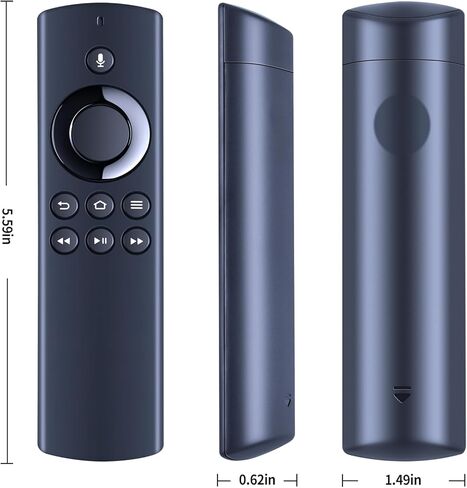 DR49WK B PE59CV استبدال جهاز التحكم عن بعد الصوتي لتلفزيون AMZ (الجيل الثالث، تصميم قلادة)، AMZ TV Stick (الجيل الثاني، الجيل الثالث، لايت، 4K AMZ TV Cube (الجيل الأول، الجيل الثاني) in Saudi Arabia