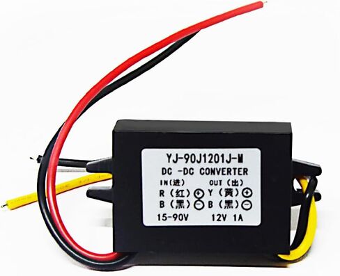 PENCK تيار مستمر 15 فولت-90 فولت إلى تيار مستمر 12 فولت 1A 12 واط محول الطاقة محول ABS البلاستيك قذيفة للنظام الشمسي LED in Kuwait