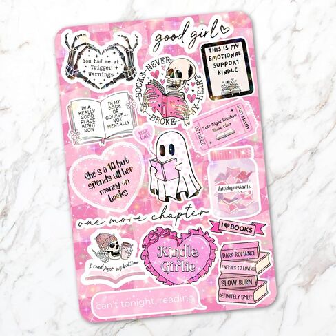 Clear Back Cover Insert for Kindle Paperwhite 11th Generation 6.8" | Bookish Cardstock Insert for E Reader | Paper Insert | Booktok Stickers Case Insert | Smut Spicy Bookworm Gifts (Black Checkered) in Saudi Arabia