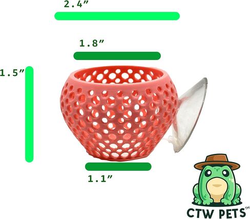 CTWPets Betta Bulb Hide | Betta Rest Fish Tank Ornament | Aquarium Cave with Suction Cup for Small Fish Tank, Betta Habitat, Shrimp Hideout, Aquatic Decor (Cotton Candy Blue) in Kuwait