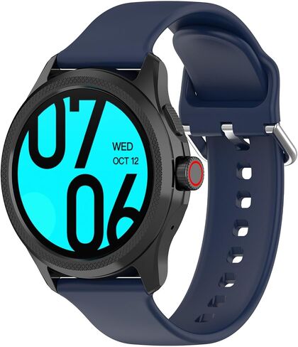 سوار رياضي متوافق مع Ticwatch Pro 5 Enduro/Pro 5/iTouch Air 3 44 مم Smartwatch-24 مم عرض سيليكون حزام ساعة سريع الإصدار in Saudi Arabia