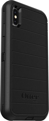 OtterBox Defender Series Rugged Case & Holster for iPhone Xs MAX (ONLY) Retail Packaging - with Microbial Defense (Black) in Saudi Arabia