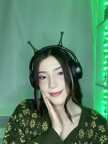 Small Alien Antenna for Headphones (Neon Green) in Kuwait