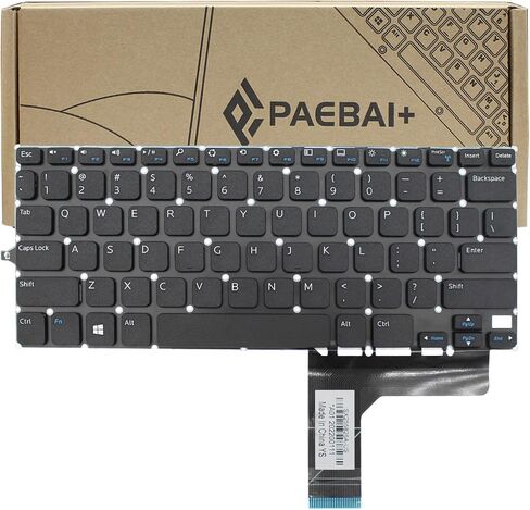 لوحة مفاتيح بديلة للكمبيوتر المحمول بدون إضاءة خلفية لأجهزة DELL Inspiron 11 3000 3147 11 3148 P20T 3158 7130 تخطيط أمريكي in Saudi Arabia