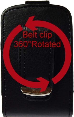 Premium Classic Style Pouch case with Belt Clip for Medtronic Minimed Insulin Pump (US Version) (Black/Horizontal/1) in Kuwait