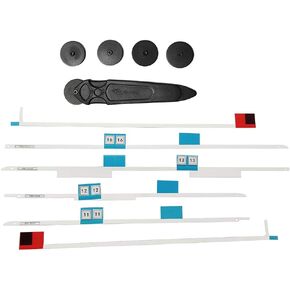 Replacement LCD Panel Adhesive Tape Strip Sticker + Opening Wheel Tool Kit for iMac 21.5'' 21.5-inch A1418 Year 2012 2013 2014 2015