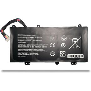 SG03XL SGO3XL SG03061XL Laptop Battery Replacement for HP Envy 17-U000 M7-U000 17-U275CL U177CL U273CL U163CL U175NR U153NR U110NR U011NR U108CA M7-U109DX U009DX 17T-U000(11.55V 5150mAh 61.6Wh)