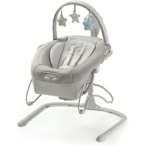 Graco Soothe 'n Sway LX Baby Swing with Portable Bouncer, Derby