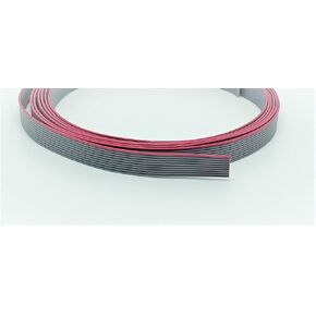 Pc Accessories - Connectors Pro 10-FT Length 0.635mm 0.025" Pitch 10-Wire 10 Conductors IDC Flat Ribbon Cable for 1.27mm 10P Connector