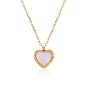 Black Heart Necklace for Women 14K Gold Plated Adjustable Heart Crystal Necklace Black Tourmaline Necklace Black Onyx Pendant Obsidian Necklace Black Jewelry for Women