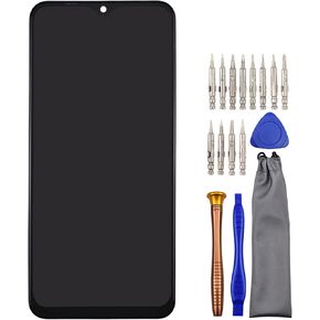 Sunways Full Assembly LCD Screen with Screen Frame Replacement for Samsung Galaxy M20 SM-M205F SM-M205F SM-M205FN SM-M205G SM-M205M Black