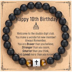 21st Birthday Gifts for Him Mens Gifts Cross Bracelet 21st Birthday Decorations Cool 21 Year Old Birthday Gifts for Men Boys Son Grandson Nephew Brother Boyfriend Male Guys Stuff in Kuwait