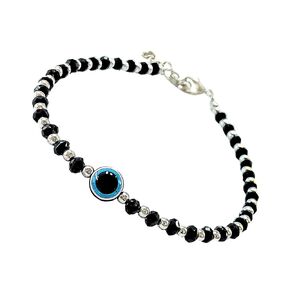 Small Bead Waterproof Anklets for Women Beach Foot Handcrafted Ankle Bracelet Cute Colorful Friendship Beaded Anklets 9 inches. (White)