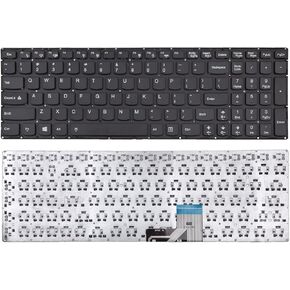 TLBTEK Keyboard Replacement Without Backlight Compatible with Lenovo IdeaPad Y50 Y50-70 Y50-70A Y50-70AM Y50-70AS Y50P-70 Y50-80 Y70-70 U530 U530T U530P Series Laptop 25215969 25216000