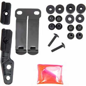 EDC Upgrade Kit - Modwing Concealment Claw and DCC Monoblock Metal Clip for IWB Holster by FDO Industries