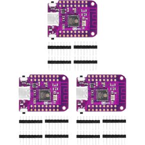 3pcs ESP32 S2 Mini WiFi Board Based ESP32-S2FN4R2 ESP32-S2 4MB Flash Type-C Connect Compatible with MicroPython