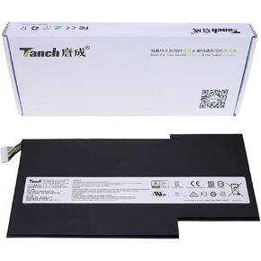 Tanch BTY-M6J Laptop Battery Replacement for MSI GS63 8RE 7RD 7RF GS63VR 6RF Stealth MS-16K2 11.4V 5700mAh 64.98Wh