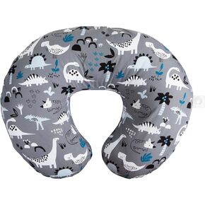 Boppy Original Nursing Support, FKA Boppy Nursing Pillow, Green Foliage, Ergonomic Breastfeeding, Bottle Feeding, and Bonding, Firm Hypoallergenic Fiber Fill, Removable Cover, Machine Washable