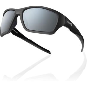 Polarized Sports Sunglasses for Men Women Foam Padded Golf Driving Running Cycling Fishing Shades TR90