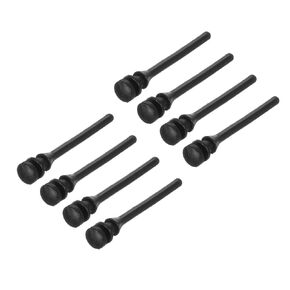 MECCANIXITY Case Fans Computer Cooling Fan Mount Screws Low Noise Anti-Vibration Screws Soft Rubber 44mm/1.73 Inch Black Pack of 8