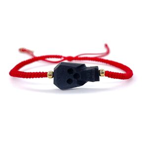 Red String Protection Bracelet for Women Against Evil Eye Genuine Jet Stone Azabache Contra el Mal de Ojo
