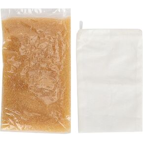 500ML Soft Water Resin,Aquarium Soft Water Resin Boxed Water Softens Water Quality Adjusts Value Filter Material Exchange Filter Reducer