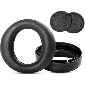 TaiZiChangQin Ear Pads Ear Cushions Replacement Compatible with Sony New Gold Wireless PlayStation PS4 2018 Version CUHYA-0080 Headphone Protein Leather Earpads