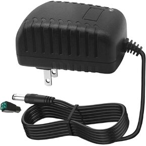 DC 12 Volt 2Amp Power Supply 12V 24W AC Adapter 100-240V AC to DC 12V 2000mA 1.5A 1A Power Adapter Transformer with 5.5mmx2.1mm/2.5mm Plug for LED Strip Light Security CCTV Camera
