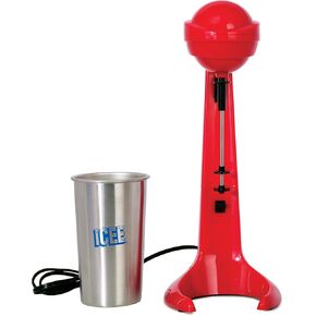 iscream Genuine ICEE Brand Counter-Top Sized ICEE at Home Shaved Ice Slushie Maker, Classic Red