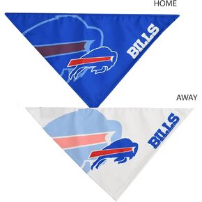 Littlearth Unisex-Adult NFL New England Patriots Home and Away Pet Bandana Set, Team Color, Small